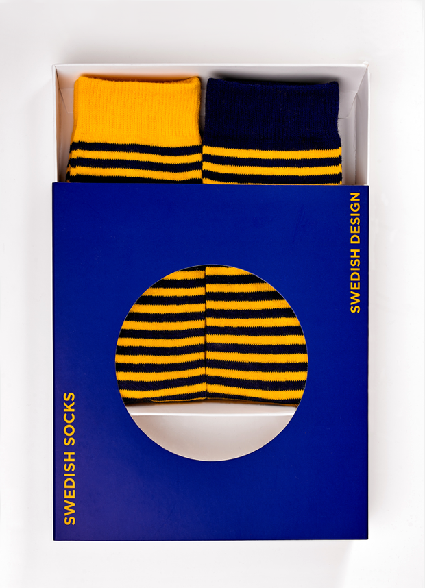 Swedish socks. Svenska strumpor. Sverige. Sockor. Present.