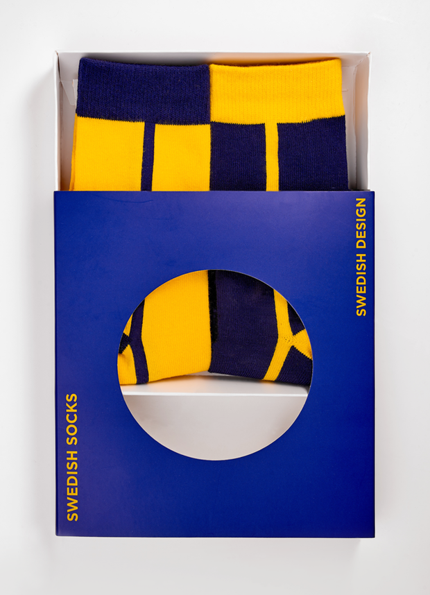 Swedish socks. Svenska strumpor. Sverige. Sockor. Gift box. Herr strumpor. Dam strumpor.